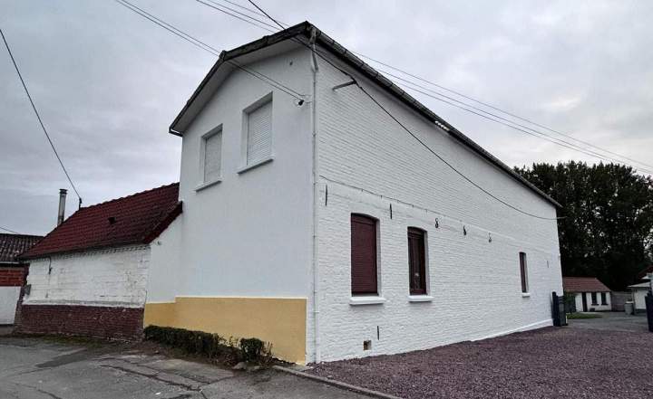 Isolation façade près de Saint-Omer