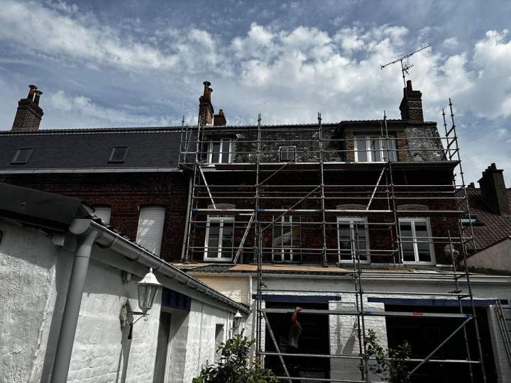 Isolation façade près de Saint-Omer